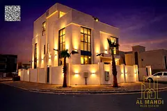 A villa with personal finishes, including electricity, water and air conditioning, located on a main