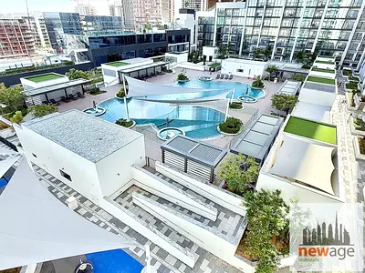 BRAND NEW 2BR + MAID'S ROOM | NEVER LIVED IN | POOL VIEW FROM ALL ROOMS
