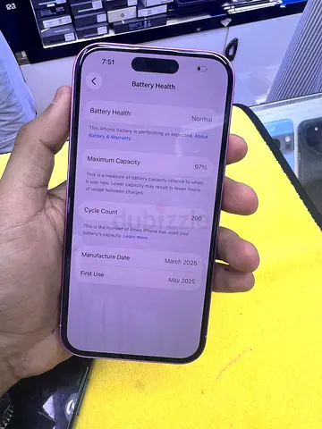 iPhone 16 (Purple) - Good Battery Health, Unlocked