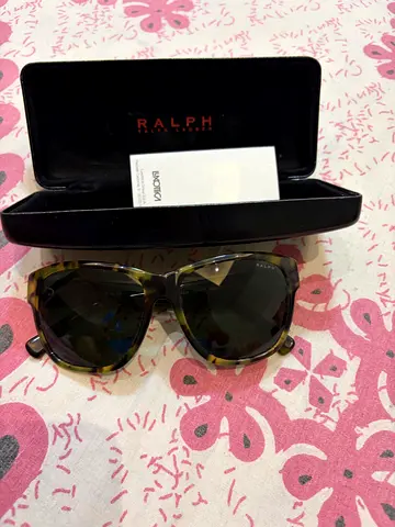 Ralph Lauren Womens Sunglasses with Hard Case - Gently Used