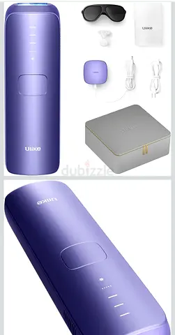 Ulike Portable IPL Hair Removal Device - Purple, Like New