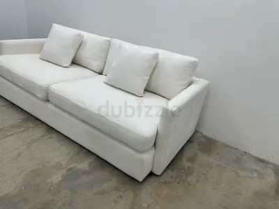 Excellent condition cratebarrel three seater sofa