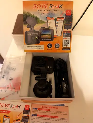 Rove R2-4K Dash Cam Built in WiFi GPS Car Dashboard Camera Recorder !Brand New!