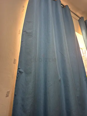 Black out Curtains with Railing