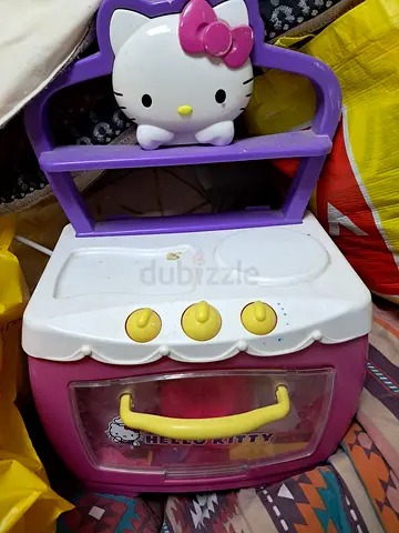 Hello Kitty Toy Oven Playset - Pink Pretend Play Kitchen