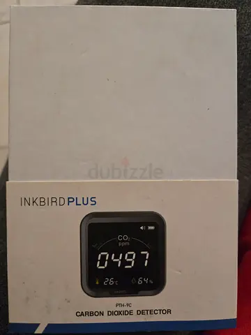 Inkbird Plus CO2 Carbon Dioxide Detector — Like New, Boxed