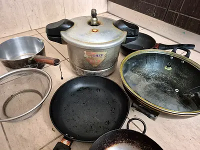 Kitchen utensils and cutlery