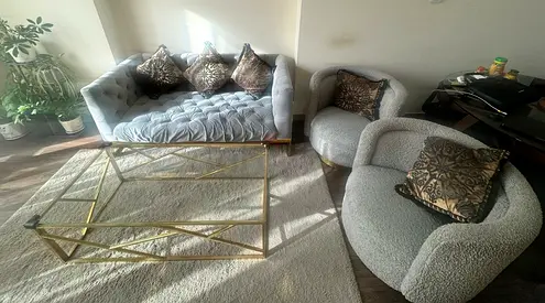 Sofa set for sale- center table included