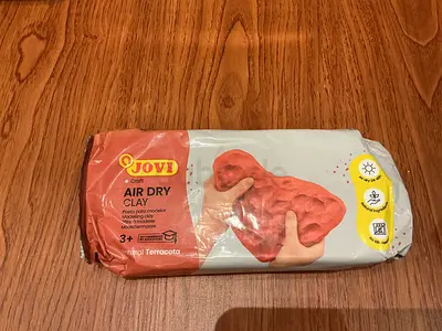 Jovi Air Dry Clay - Natural Terracotta (Sealed Pack)