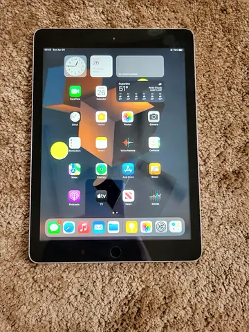 ipad 5th generation  128GB 
delivery  available