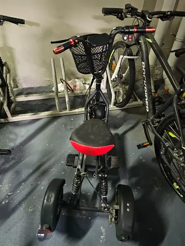 Used Adult 3-Wheel Tricycle — Comfortable Seat, Basket