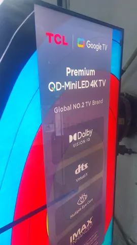 Tcl QD-Mini LED C855 75inch smart 4k brand same like new