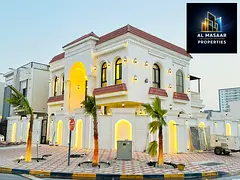 Luxury corner villa with a classic design in Al Helio 2, Ajman