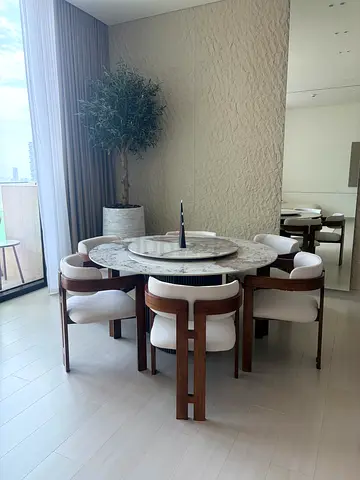 Round Table 150cm + 6 chairs