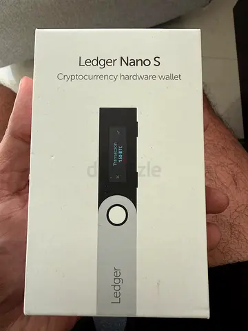 Ledger Nano S cryptocurrency hardware wallet (boxed) and unused