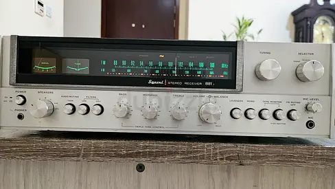 SANSUI STEREO TUNER AMPLIFIER, MODEL 881