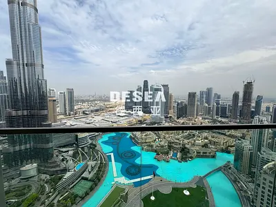 Vacant | Burj Khalifa-Fountain Views | High Floor
