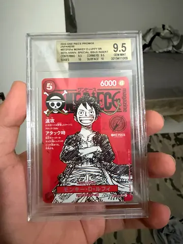 One Piece Magazine Luffy  — Graded BGS 9.5