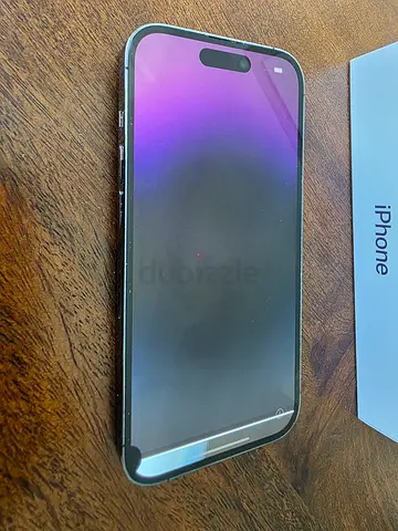 iPhone 14 Pro - deep purple - 512 gb with minor screen damage