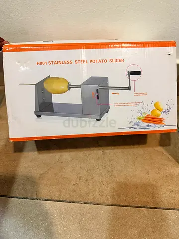 Spiral potato cutter