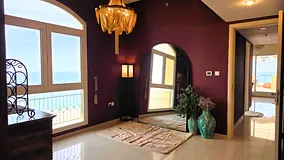 Stunning 3BHK Terrace Apartment - Panoramic Sea View- Fully Furnished