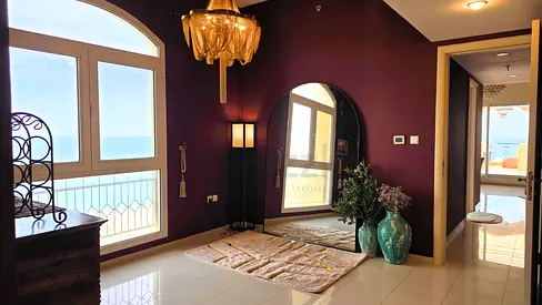 Stunning 3BHK Terrace Apartment - Panoramic Sea View- Fully Furnished
