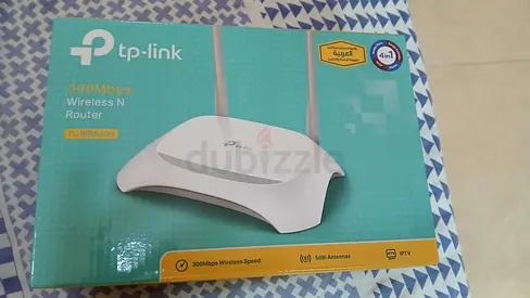 TP-Link TL-WR840N 300Mbps Wireless N Router — Boxed, Good Condition available from 30 of this month