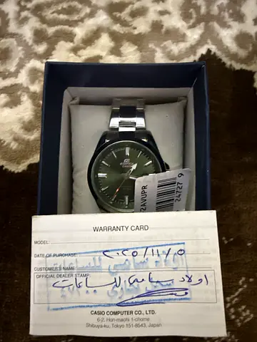 Brand New Casio Edifice Watch (EFB-107D-2AVUPR)
100% original and never used