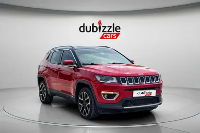 AED 742/month | 2018 Jeep Compass  | GCC Specs | Ref#456253