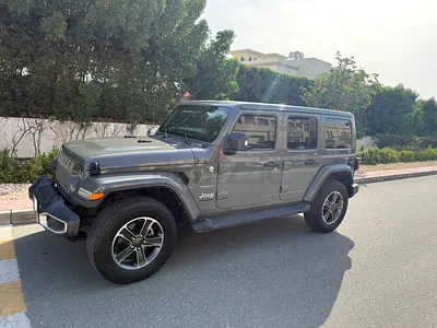 2023 Jeep Wrangler Unlimited Sahara, GCC, Warranty, Full Service