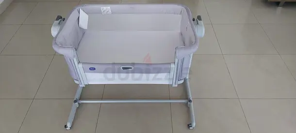 Chicco Next2Me Style Bedside Bassinet - Dark Grey