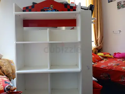 Child furniture white cupboard