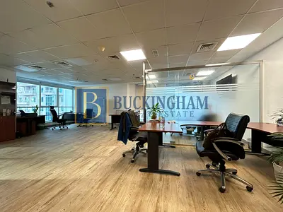 Fitted Office | Balcony | Unfurnished
