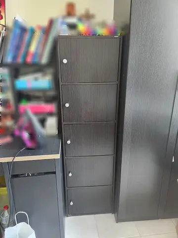 Tall Wooden Cabinet / Locker – plenty of storage in one smart unit