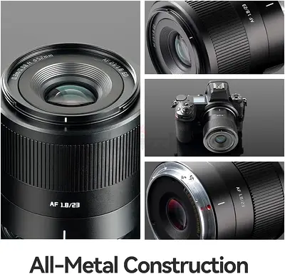 TTARTISAN AF 23 mm F1.8 Lens 4 Nikon, APS-C Frame, Portable  Versatile Auto Focus Lens,(Fix Price)