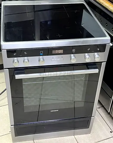 Siemens latest model full electric ceramic 4 hobs stove oven fan cooking range 60x60