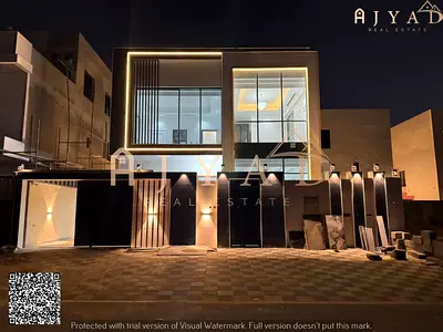للبيع: فيلا في الهليو 2 عجمان، 5 غرف نوم، مطبخ حديث، غرفة خادمة، موقف داخلي، خزائن زجاجية، مساحة أرض 3014 قدم مربع، مساحة بناء 3200 قدم مربع،