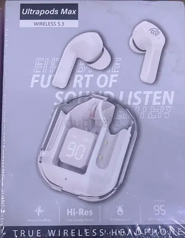Ultrapods Max Wireless Bluetooth Earbuds (Brand New, Sealed)