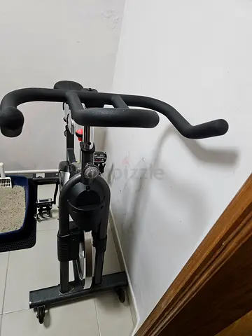 Used Upright Exercise Bike with Adjustable Resistance