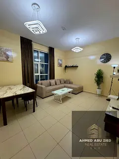 Annual Rent - Al Nuaimiya 2, City Tower | Fully furnished 2BR apartment | 2 bathrooms, closed kitche