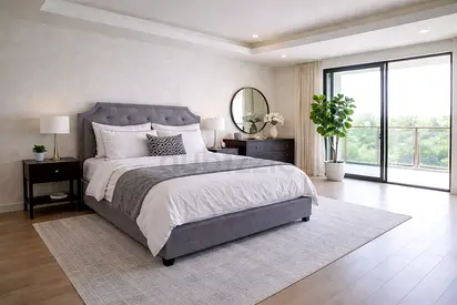 Hydraulic storage bed king size frame with two side tables only