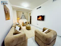 Brand new 2BR apartment, first tenant, in Al Nuaimiya 1, Ajman. Prime location in a new building, cl