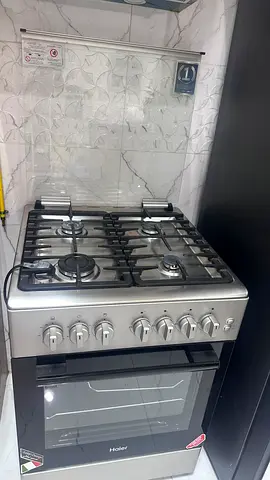Haier Gas Cooker with warranty valid