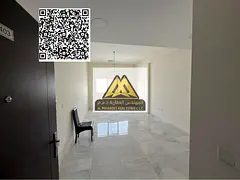 A spacious 1-bedroom apartment with a living room for annual rent in Al Nuaimiya 1 – Ajman. It fea