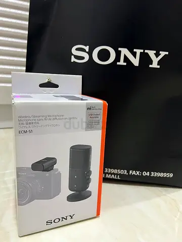 Sony ECM-S1 Wireless/Streaming Microphone - Brand New in Box