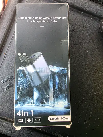 4-in-1 Multi USB Wall Charger (iOS/Type-C/Lightning/USB) - Unused/Like New