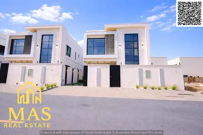 🏡 فيلا مودرن فاخرة للبيع في الزاهية – عجمان | 5 ماستر | مسبح خاص | رووف | مقابل حديقة مباشرة