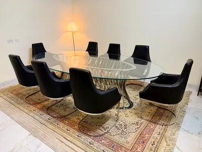 Iconic Visionnaire Italy Dining Set | Fully Handcrafted  Hand-Finished ( ULTRA LUXURY )