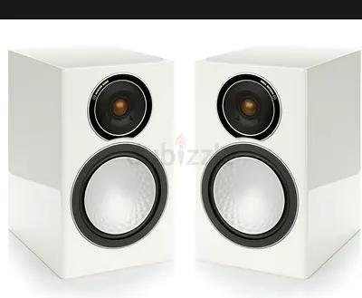 Monitor Audio Silver 1 bookshelf speakers (gloss white)