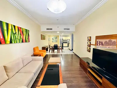 Chiller Free Specious Furnished 2BHK Unit Gym Pool